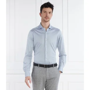 Windsor Koszula Laze | Regular Fit | z dodatkiem jedwabiu - Koszule męskie - miniaturka - grafika 1