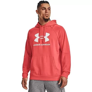 Under Armour Męska bluza z kapturem Ua Rival z logo - Bluzy męskie - miniaturka - grafika 1
