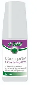 Dr Seidla Dr Seidel Deo-Spray Z Chlorheksydyną - Higiena Jamy Ustnej 50Ml - Higiena jamy ustnej zwierząt - miniaturka - grafika 5