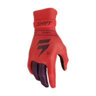 Rękawice motocyklowe - Rękawice Cross Shift Black Label Qwik Fluorescencyjny czerwonyS - miniaturka - grafika 1