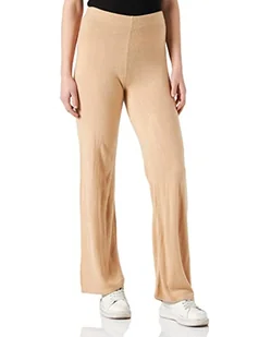 Noisy May Nmchen Nw Knit Pant S Damskie spodnie swobodne, Nomad, M - Spodnie damskie - miniaturka - grafika 1