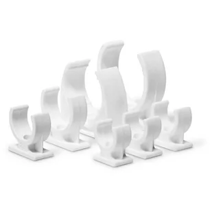 UCHWYT OTWARTY DO RUR ELEKTROINSTALACYJNYCH 16MM 10 SZTUK - Inne akcesoria elektryczne - miniaturka - grafika 1