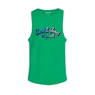 JACK & JONES Jortone Tank Top FST Tank Top męski, zielony, M - Koszulki męskie - miniaturka - grafika 1
