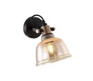 Lampy ścienne - Klausen 101000 - Tablica informacyjna ASGARD 1xE27/11W/230V beżowy/czarny/złoty - miniaturka - grafika 1