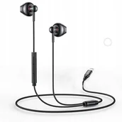 Słuchawki - Yesido YH48 Lightning 120cm CZARNY - miniaturka - grafika 1