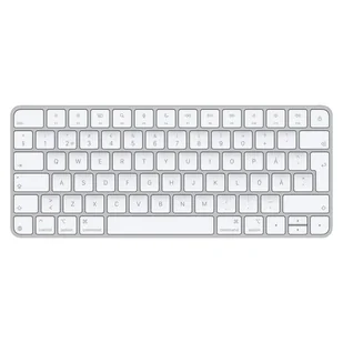 Apple Magic klawiatura Uniwersalne USB + Bluetooth QWERTY Fiński, Szwecki Biały MXCL3S/A - Klawiatury - miniaturka - grafika 1