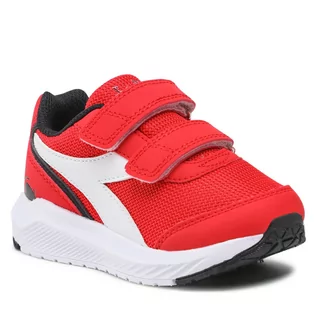 Sneakersy damskie - DIADORA Sneakersy Falcon Jr V 101.176150 01 C0012 High Risk Red/Black - grafika 1