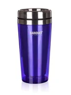 Kubki - Banquet Kubek podróżny Avanza 410 ml, fioletowy - miniaturka - grafika 1