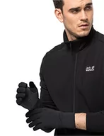 Rękawiczki - Jack Wolfskin Rękawiczki Allrounder Glove, czarne, XL - miniaturka - grafika 1