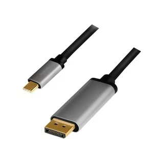 LOGILINK CUA0100 1.8m /s1x USB typu C 1x DisplayPort - Kable komputerowe i do monitorów - miniaturka - grafika 1