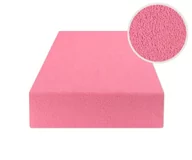 Prześcieradła dla dzieci - Prześcieradło Z Gumką 60X120 Frotte Róż - miniaturka - grafika 1