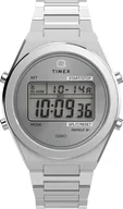 Zegarki męskie - Zegarek Timex TW2Y09800 Q Timex® Q80 Continental 39mm Stainless Steel Bracelet - miniaturka - grafika 1
