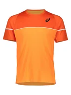 Koszulki sportowe męskie - asics Koszulka funkcyjna w kolorze pomarańczowym - miniaturka - grafika 1