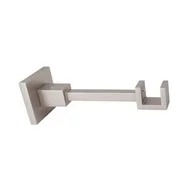 Akcesoria do wystroju okien - Wspornik BROOKLYN I satyna nikiel Bojanek - miniaturka - grafika 1