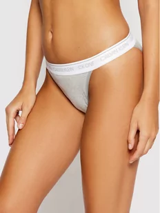 Calvin Klein Underwear Figi brazylijskie 000QF5834E Szary - Majtki damskie - miniaturka - grafika 1