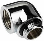 Chłodzenie wodne - Alphacool Eiszapfen Adapter 90 stopni G1/4 cala męski na G1/4 cala żeński - chrom - miniaturka - grafika 1