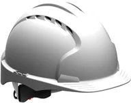 Akcesoria BHP - Kask ochronny EVO3 z zamknięciem typu twist-lock, EN 397, biały - miniaturka - grafika 1