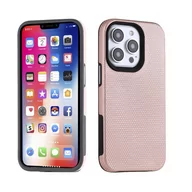 Etui i futerały do telefonów - Etui Pancerne Eleganckie do iPhone 13 Pudrowy Róż - miniaturka - grafika 1