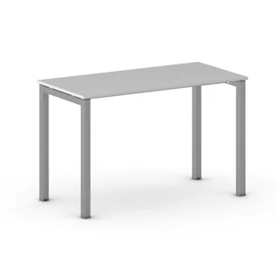 B2B Partner Stół Square 1200 x 600 x 750 mm, szary 499159 - Stoły i stoliki do biura - miniaturka - grafika 1