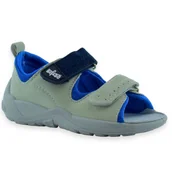 Buty dla chłopców - Dziecięce sandałki dla chłopca Befado 721P005 Szare - miniaturka - grafika 1