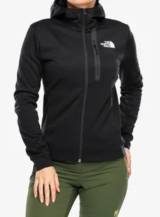 Bluza polarowa damska The North Face Ma FZ Fleece - tnf black - Bluzy sportowe damskie - miniaturka - grafika 1