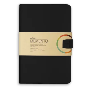 Aladine Notes Memento, A5, czarny - Scrapbooking - miniaturka - grafika 1