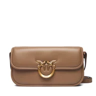 Torebki damskie - Torebka PINKO Love Box Baguette Al 25-26 PLTT 105083 A26L Brązowy - miniaturka - grafika 1