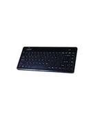 Myszki - Keyboard USB Perixx PERIBOARD-505H+ US, Black,mini,2xUSBHub,Trackball, US Layout - miniaturka - grafika 1