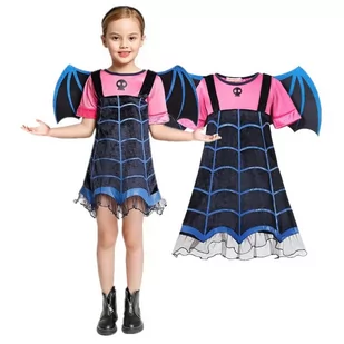 Strój Przebranie Wampirina Sukienka 128/134 - Stroje karnawałowe - miniaturka - grafika 1