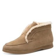 Kozaki damskie - Marco Tozzi Damskie 2-26418-45 modne kozaki, beżowe, 42 EU, beżowy, 42 EU - miniaturka - grafika 1