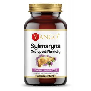 Yango Sylimaryna - Ostropest plamisty (90 kaps.) - Suplementy naturalne - miniaturka - grafika 1
