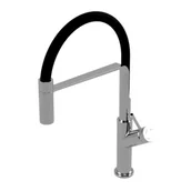 Baterie kuchenne - Omnires Vita chrom/czarny VI6350BL - miniaturka - grafika 1