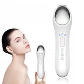 Masażery - Urządzenie do masażu twarzy przeciw zmarszczkom 45°C EMS ujędrnia lifting - miniaturka - grafika 1