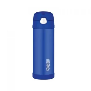 Termos Dziecięcy Ze Słomką Thermos 0,47L Niebieski - Termosy - miniaturka - grafika 1