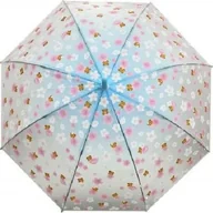 Zabawki kreatywne - PARASOLKA PÓŁPRZEZROCZYSTA KWIATKI MISIE - miniaturka - grafika 1
