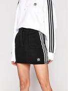 Spódnice - Adidas Spódnica mini adicolor Classics GN2800 Czarny Slim Fit - miniaturka - grafika 1