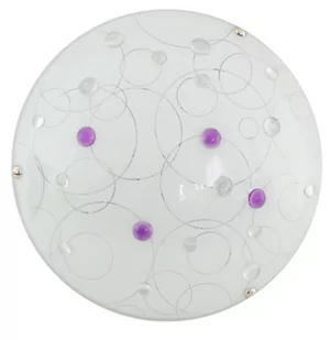 Candellux Lampa Astro Plafon Fioletowy 1 x 10W) (13-39125) - Lampy sufitowe - miniaturka - grafika 1