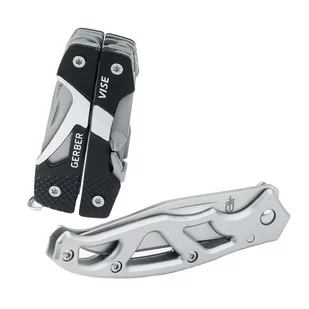 Gerber - Zestaw - Multitool Vise + Nóż składany Mini Paraframe - 1024632 - Noże - miniaturka - grafika 4