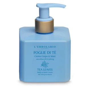 L'Erbolario LErbolario LErbolario Foglie di T Krem do ciała i rąk 250 ml - Kremy i maski do rąk - miniaturka - grafika 1