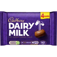 Batoniki - Cadbury Diary Milk batony z mlecznej czekolady 4x27,2 g - miniaturka - grafika 1