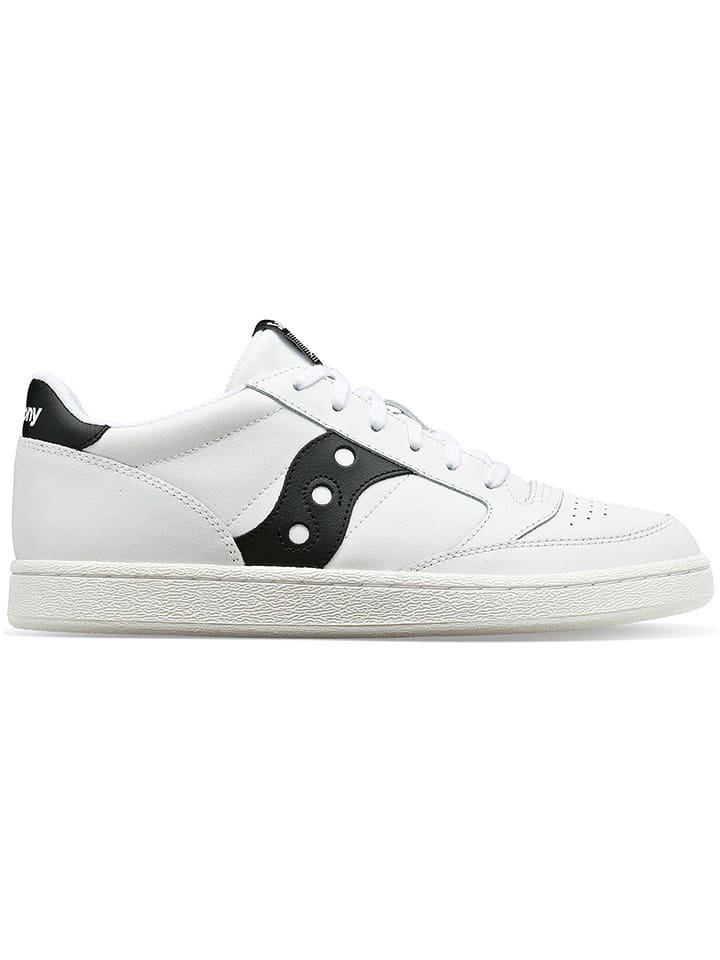 Saucony Skórzane sneakersy w kolorze biało-czarnym