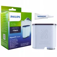 Akcesoria i części do ekspresów do kawy - Zestaw Do Ekspresów: Oryginalny Filtr Wody Philips Aquaclean Ca6903/00 Oraz Smar Wessper - miniaturka - grafika 1