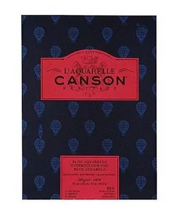 Canson BLOK DO AKWARELI HERITAGE 23x31CM 300G 12ARK SATINE 100720018 - Podobrazia, bloki, papiery - miniaturka - grafika 1