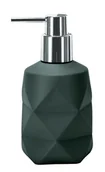 Mydelniczki i dozowniki mydła - Kleine Wolke Crackle Dozownik do mydła ciemnozielony - miniaturka - grafika 1