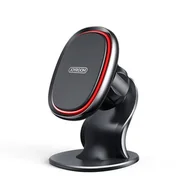 Uchwyty samochodowe do telefonów - Joyroom Magnetyczny uchwyt samochodowy Magic JR-ZS205 na deskę rozdzielczą Czarny - miniaturka - grafika 1