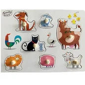 Łamigłówki - Smily Play, Układanka, Zwierzęta Domowe, Spw83804An01 - miniaturka - grafika 1