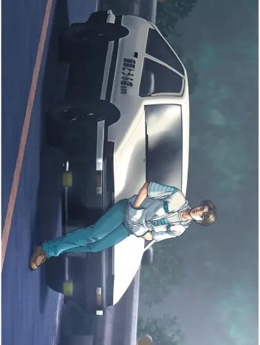 Plakat Anime Manga Initial D initd_002 A2 (custom)