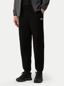 Spodnie sportowe męskie - The North Face Spodnie dresowe Glacier NF0A8D0T Czarny Regular Fit - miniaturka - grafika 1