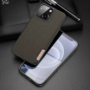 Dux Ducis Fino etui pokrowiec pokryty nylonowym materiałem iPhone 13 mini zielony - Etui i futerały do telefonów - miniaturka - grafika 2