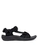 Sandały męskie - Jack Wolfskin Sandały Lakewood Ride Sandal M 4019021 Szary - miniaturka - grafika 1